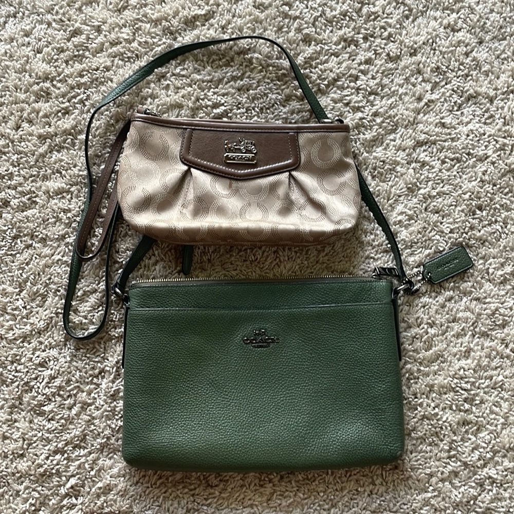 *TWO FOR ONE* Coach Wristlet & Coach Crossbody